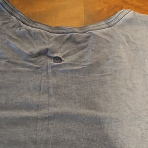 lululemon athletica Blue Short Sleeve Tee